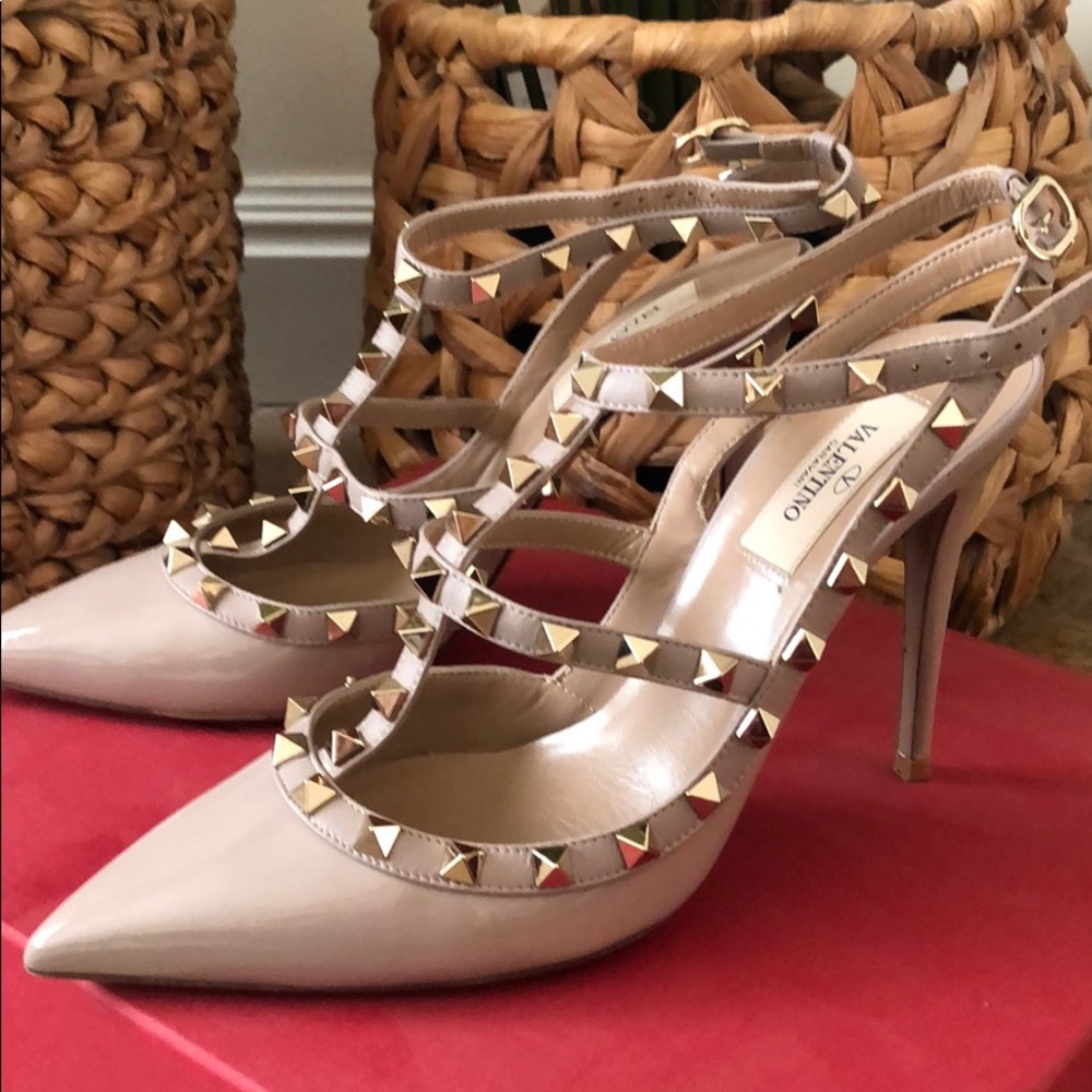 Valentino Garavani Rock-stud heels